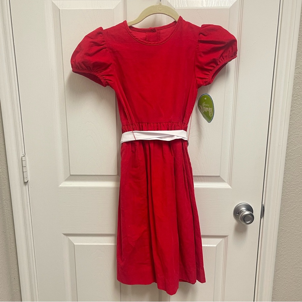 NWT Classic Whimsy Red Corduroy Holiday Dress